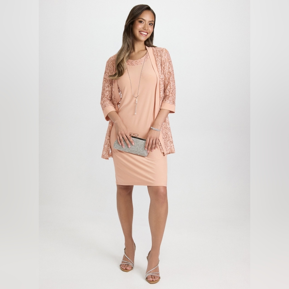 Wedding Guest/ Mom The Bride/ Groom Dress + Assorted Cravat
